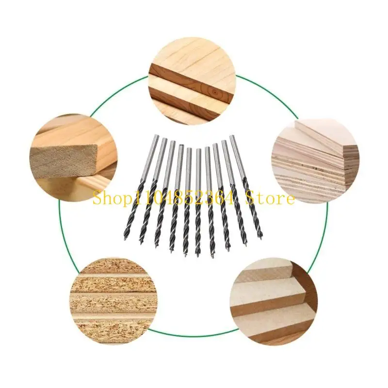 652F 10Pcs High Carbon Steel Woodworking Twist Drill Bit Drills Woodworking
652F 10Pcs High Carbon Steel Woodworking Twist Drill Bit Drills Woodworking