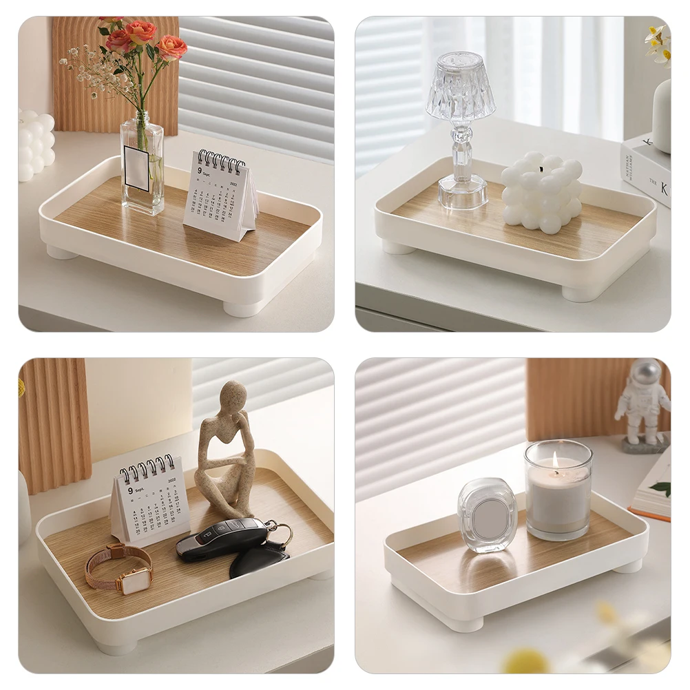 Wooden Grain Storage Box Jewelry Tray Desktop Organizer For Keys Phones Glasses Perfume Makeup Sundries Holder Tabletop Decor
Wooden Grain Storage Box Jewelry Tray Desktop Organizer For Keys Phones Glasses Perfume Makeup Sundries Holder Tabletop Decor