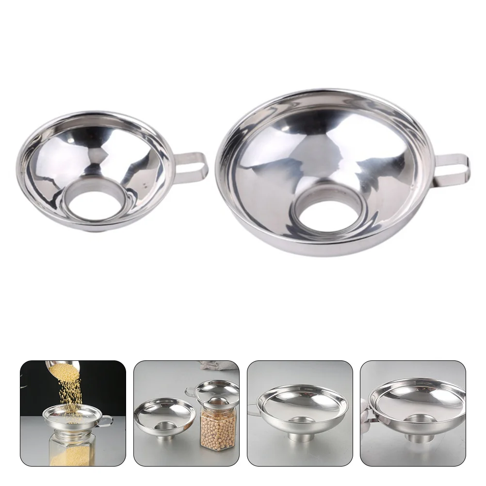 Funnel Strainer Funnels Oil Metal Stainless Steel Kitchen with Handle Wide Mouth
Funnel Strainer Funnels Oil Metal Stainless Steel Kitchen with Handle Wide Mouth