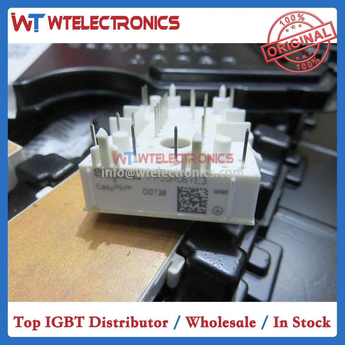 Genuine FP20R06YE3 IGBT Module FP20R06YE3
Genuine FP20R06YE3 IGBT Module FP20R06YE3