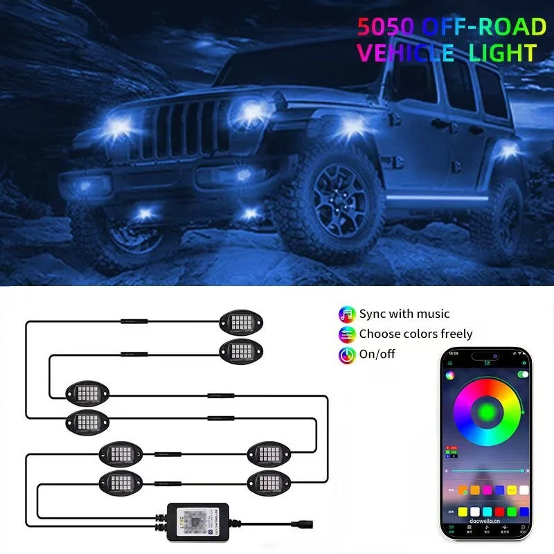 LED Car Interior Ambient Lights Foot Strip Lighting Kit Backlight App Music Control Auto RGB Decorative Lamp
LED Car Interior Ambient Lights Foot Strip Lighting Kit Backlight App Music Control Auto RGB Decorative Lamp