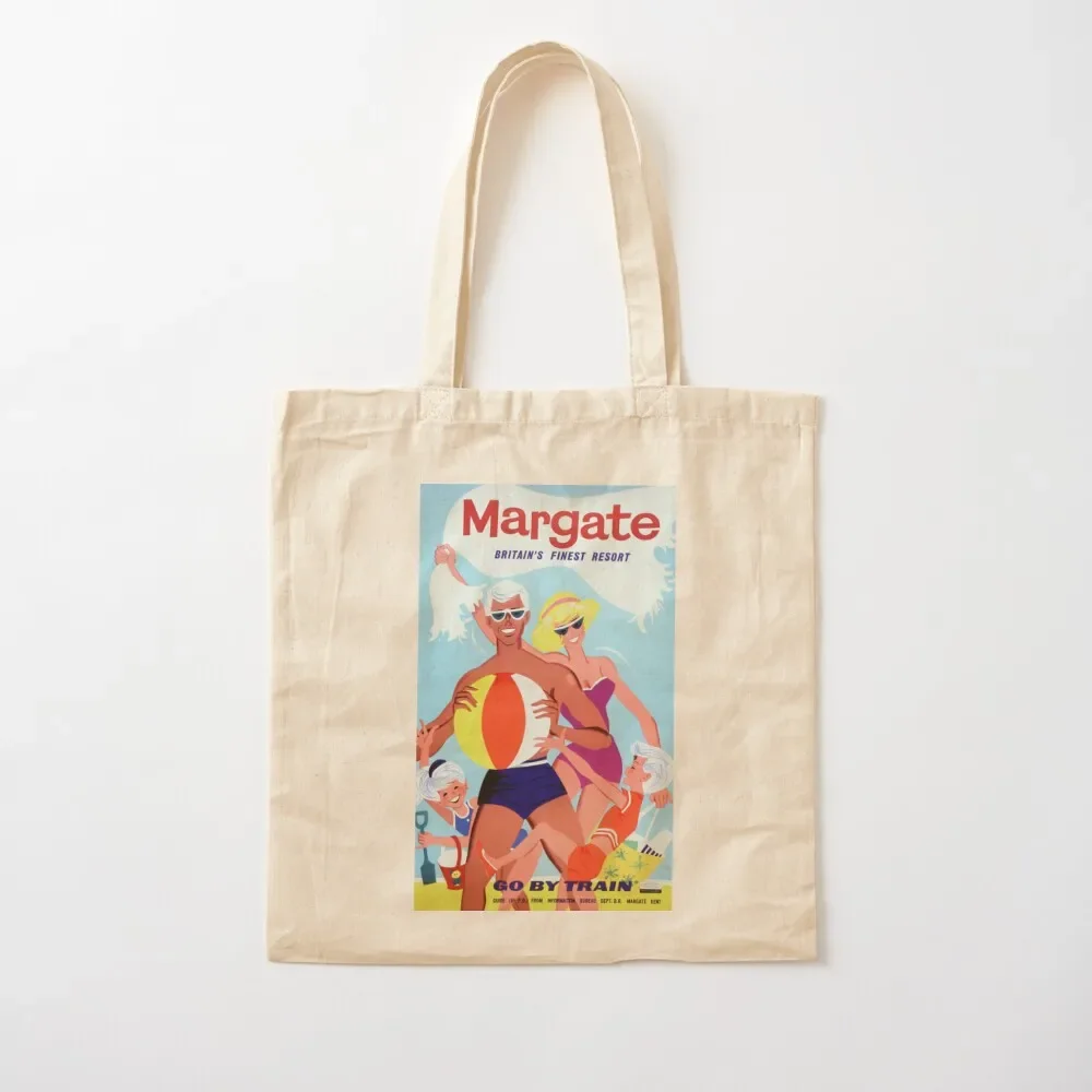 Margate vintage advertising railway poster Classic Tote Bag Canvas university shopper bag free delivery bags Bag
Margate vintage advertising railway poster Classic Tote Bag Canvas university shopper bag free delivery bags Bag