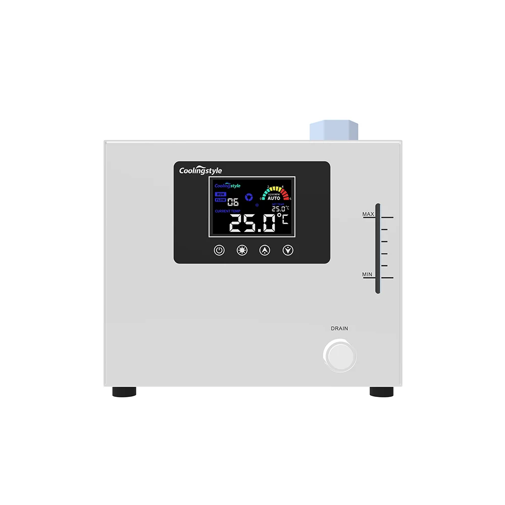 2025 Small Micro R290 Water Chiller DC 500W Water Cooler Fiber La ser Lab Chiller Nanosecond Ultrafast Printer UV Chiller
2025 Small Micro R290 Water Chiller DC 500W Water Cooler Fiber La ser Lab Chiller Nanosecond Ultrafast Printer UV Chiller