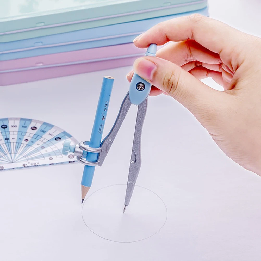 8pcs Compasses Straight Ruler Triangle Ruler Pencil Eraser Kit Geometry Drawing Tool Set (Random Color)
8pcs Compasses Straight Ruler Triangle Ruler Pencil Eraser Kit Geometry Drawing Tool Set (Random Color)