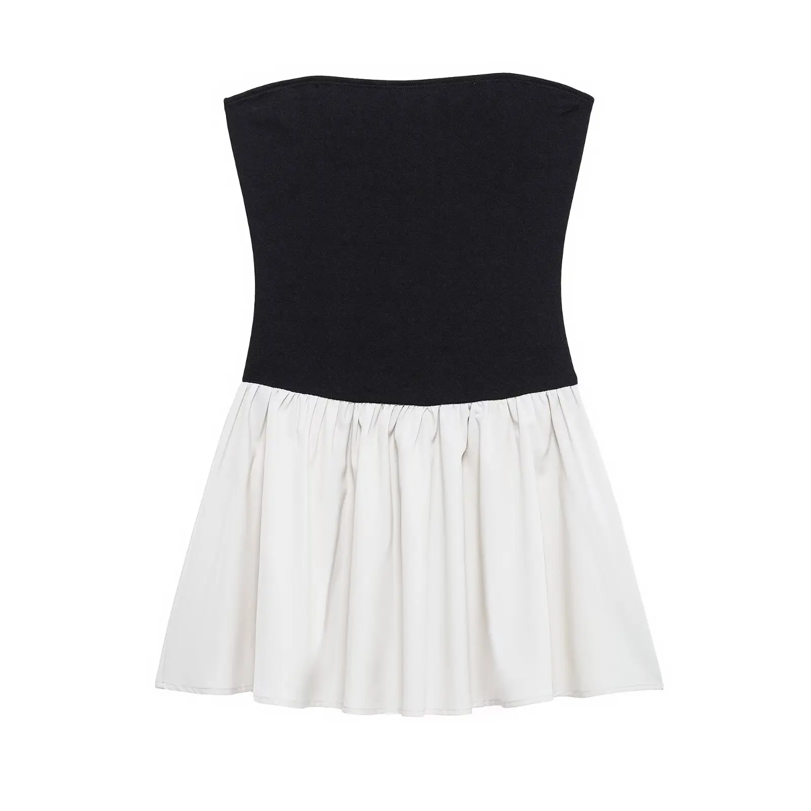 Summer New Fashion Mini Sheath Dress One Neck Color Collision Splicing Pleated Slim Dress Sexy Elegant Party Dresses
Summer New Fashion Mini Sheath Dress One Neck Color Collision Splicing Pleated Slim Dress Sexy Elegant Party Dresses