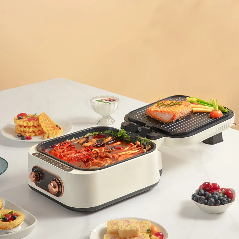 Barbecue Pan Electric Oven Smokeless Korean Non Stick Household Self-service Kebabs Indoor Square Style Multi-function Machine
Barbecue Pan Electric Oven Smokeless Korean Non Stick Household Self-service Kebabs Indoor Square Style Multi-function Machine