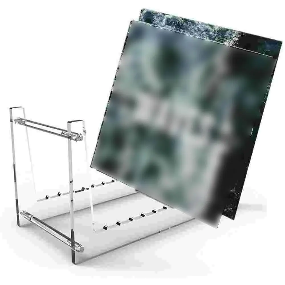 Clear Vinyl Record Stand Multi-compartment Easy Assembly Desktop Album Storage Holder Removable Space Saving
Clear Vinyl Record Stand Multi-compartment Easy Assembly Desktop Album Storage Holder Removable Space Saving