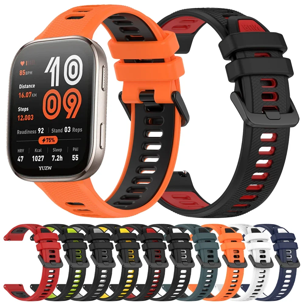 Sport Band for Amazfit Bip 6 5 Bip6 Smart Watch Strap Silicone Wrist Bracelet 22mm Watchband Correa for Amazfit Bip 6 Accessorie
Sport Band for Amazfit Bip 6 5 Bip6 Smart Watch Strap Silicone Wrist Bracelet 22mm Watchband Correa for Amazfit Bip 6 Accessorie