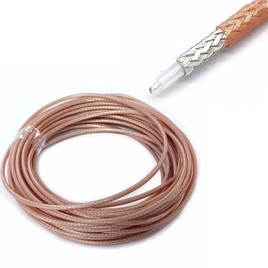 10Meter/Lot RG316 RG-316 Coaxial Wire Cable 50ohm High Frequency RF Silver-plated For Antenna
10Meter/Lot RG316 RG-316 Coaxial Wire Cable 50ohm High Frequency RF Silver-plated For Antenna