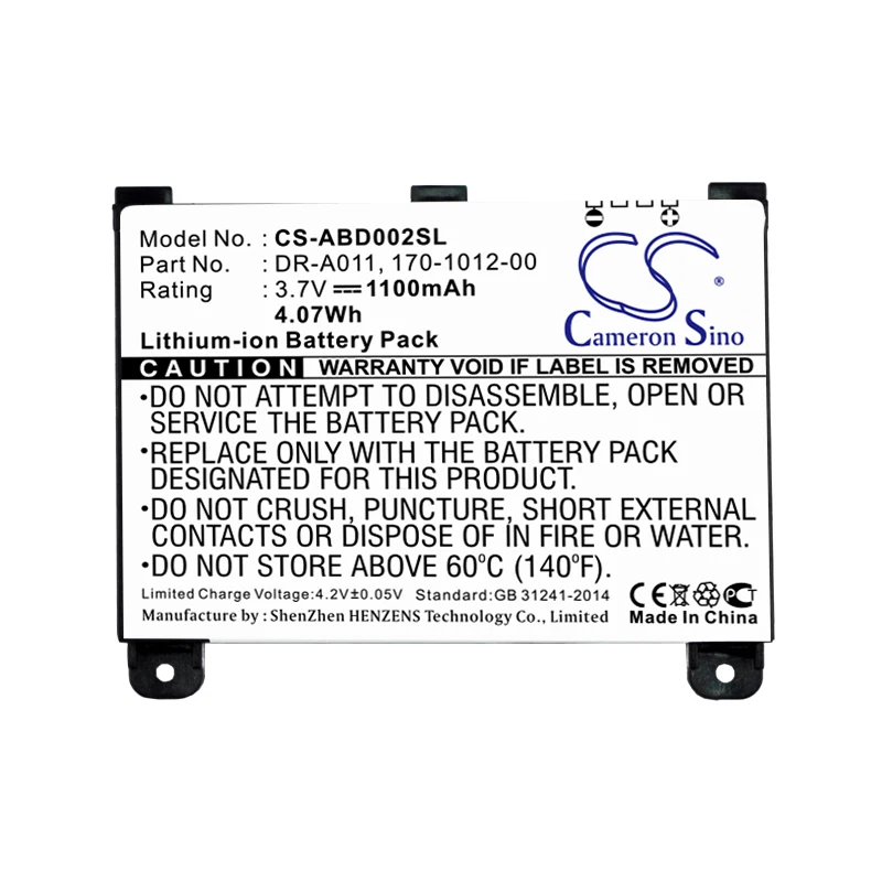 Cameron Sino 1100mAh E-book, E-reader Battery 170-1012-00, DR-A011 for Amazon Kindle 2, Kindle DX, Kindle II
Cameron Sino 1100mAh E-book, E-reader Battery 170-1012-00, DR-A011 for Amazon Kindle 2, Kindle DX, Kindle II