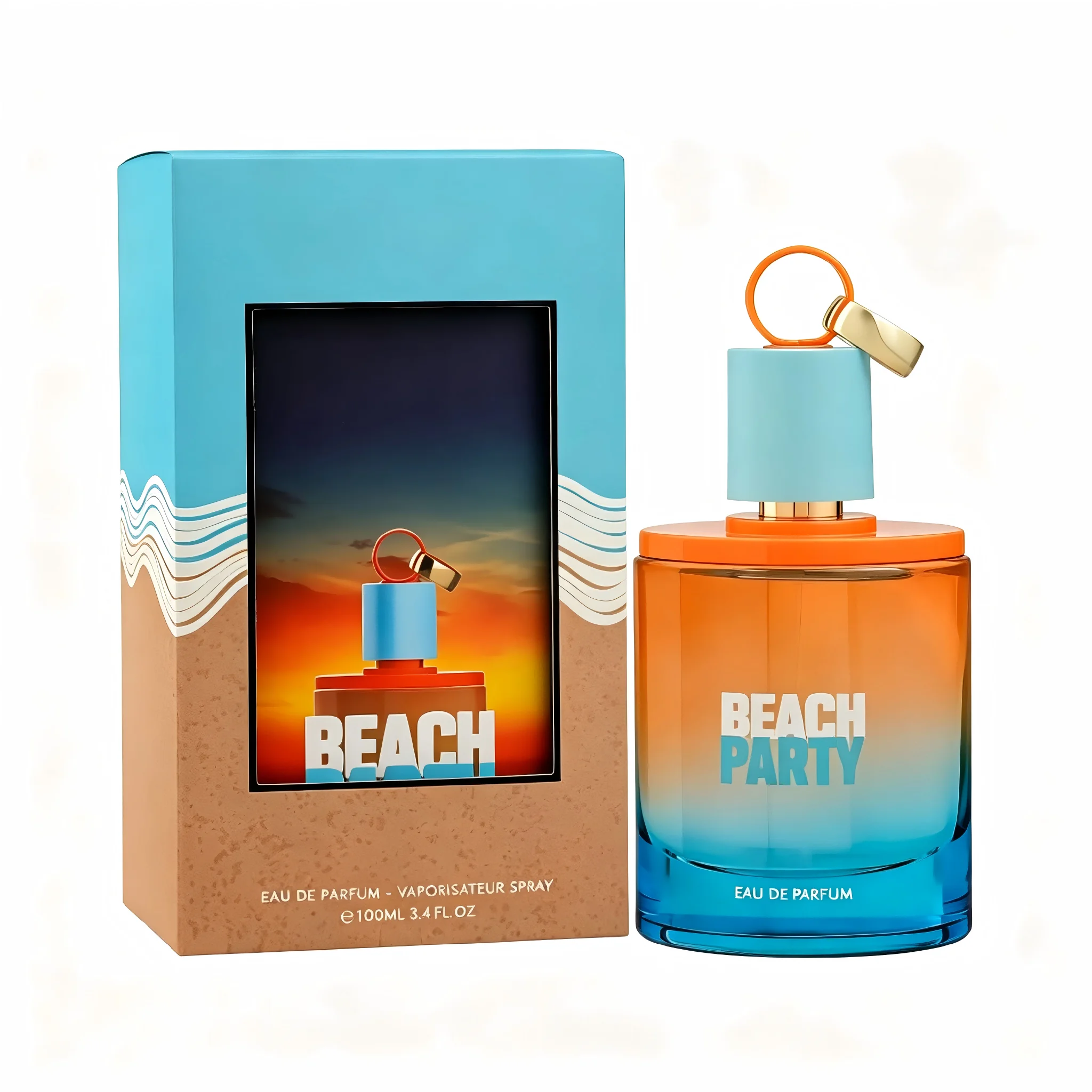Tropical Citrus Beach Party 100ml 3.4oz, Unisex Leisure Gift Fragrance with Relaxing Aquatic Sunny Aroma
Tropical Citrus Beach Party 100ml 3.4oz, Unisex Leisure Gift Fragrance with Relaxing Aquatic Sunny Aroma