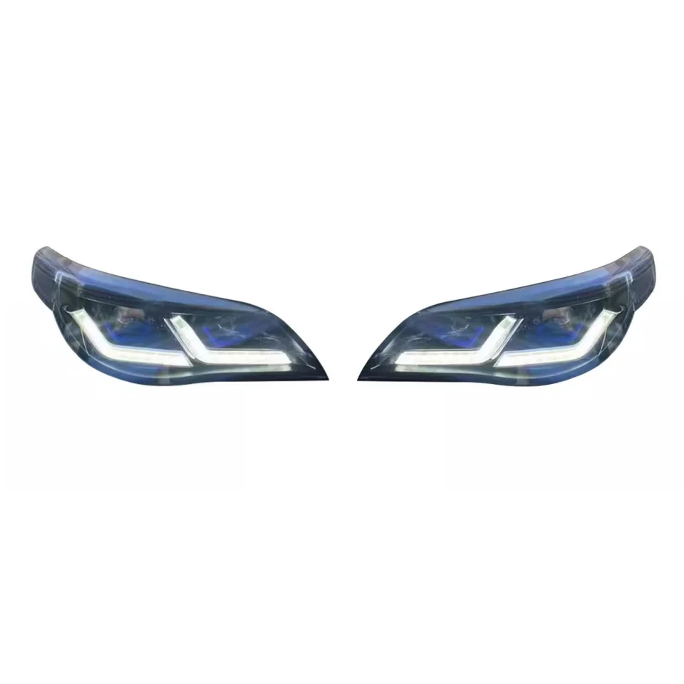 1 Pair LED Headlight for BMW 5 Series E60 2003-2010 modified LED Lens Daytime running light Turn signal Hight Low beam
1 Pair LED Headlight for BMW 5 Series E60 2003-2010 modified LED Lens Daytime running light Turn signal Hight Low beam