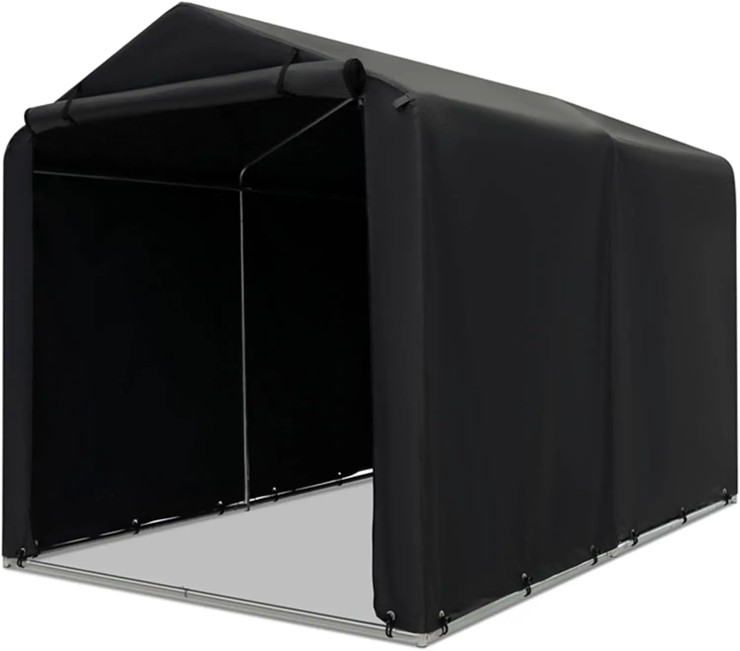 7 x 5.2 x 5.4Ft Outdoor Storage Shed with Waterproof Cover, Roll-Up Zipper Door, Wind Rope, Ground Stake,Heavy Duty Portable
7 x 5.2 x 5.4Ft Outdoor Storage Shed with Waterproof Cover, Roll-Up Zipper Door, Wind Rope, Ground Stake,Heavy Duty Portable