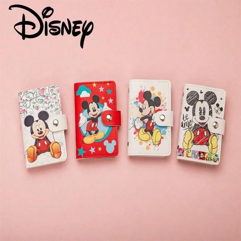 Disney Fashion PU High Quality Card Bag Cute Cartoon Mickey Minnie Multi functional Storage Student Wallet
Disney Fashion PU High Quality Card Bag Cute Cartoon Mickey Minnie Multi functional Storage Student Wallet