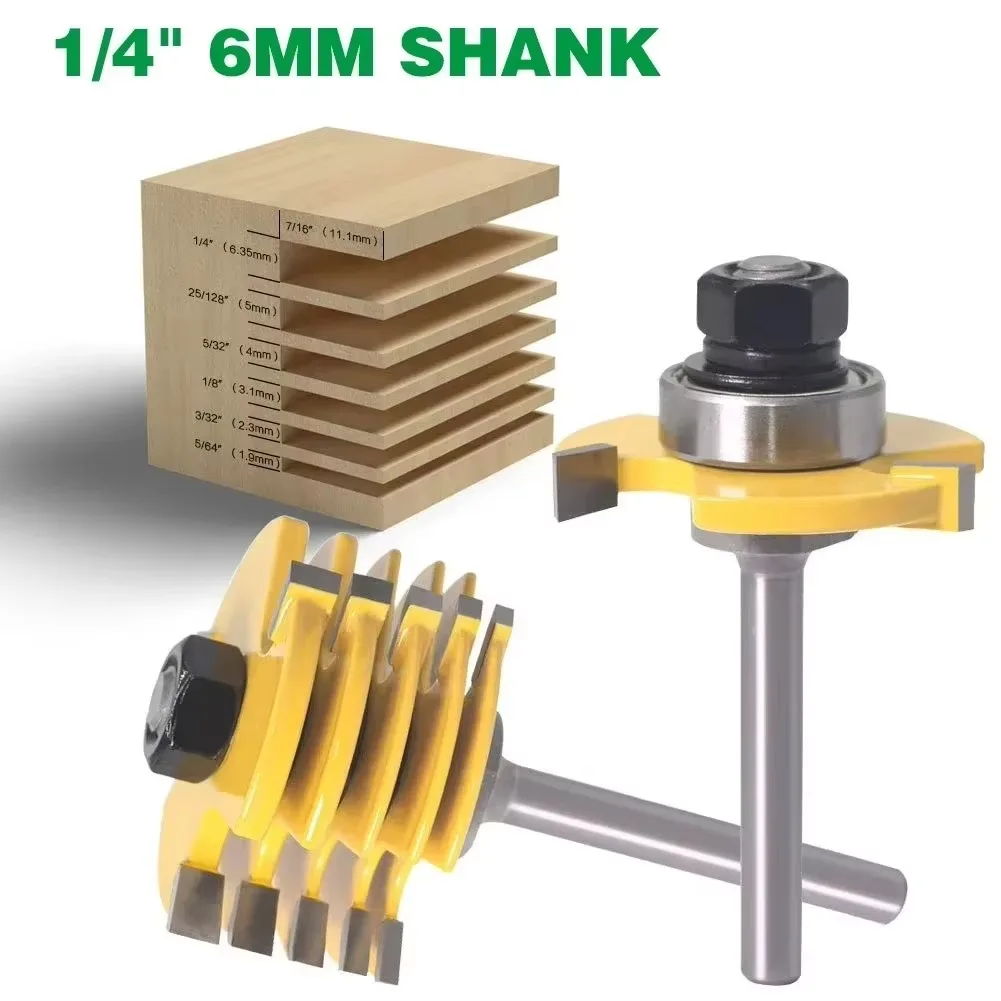 2 шт./компл. 1/4 "6 мм 6,35 мм фреза с хвостовиком, 6 шт., фреза для пазов, 3-крылая фреза, шиповая фреза для деревообработки, резьбы по дереву
2 шт./компл. 1/4 "6 мм 6,35 мм фреза с хвостовиком, 6 шт., фреза для пазов, 3-крылая фреза, шиповая фреза для деревообработки, резьбы по дереву