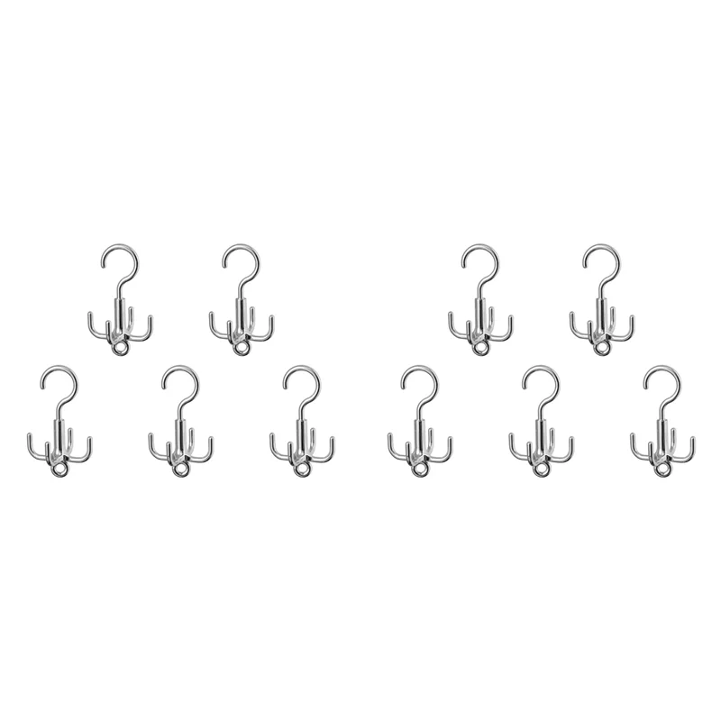 TKOH-10PCS 360° Rotating Hanger Hooks Space Saving Wardrobe Organizer Clothes Rack Bag Shoes Scarf Hanger Hanging Holder 
TKOH-10PCS 360° Rotating Hanger Hooks Space Saving Wardrobe Organizer Clothes Rack Bag Shoes Scarf Hanger Hanging Holder