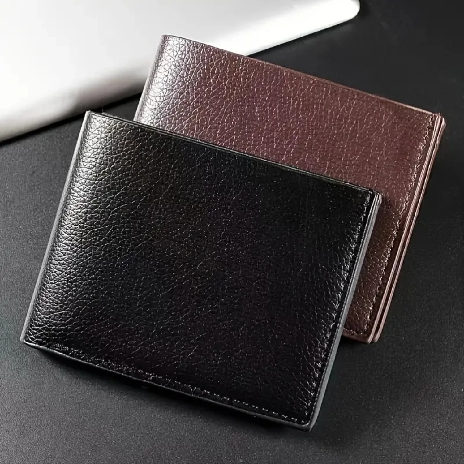 High-Quality Men's Stylish Black PU Leather Business Wallet with Card Holder - Professional Cash and Credit Card Organizer for B
High-Quality Men's Stylish Black PU Leather Business Wallet with Card Holder - Professional Cash and Credit Card Organizer for B