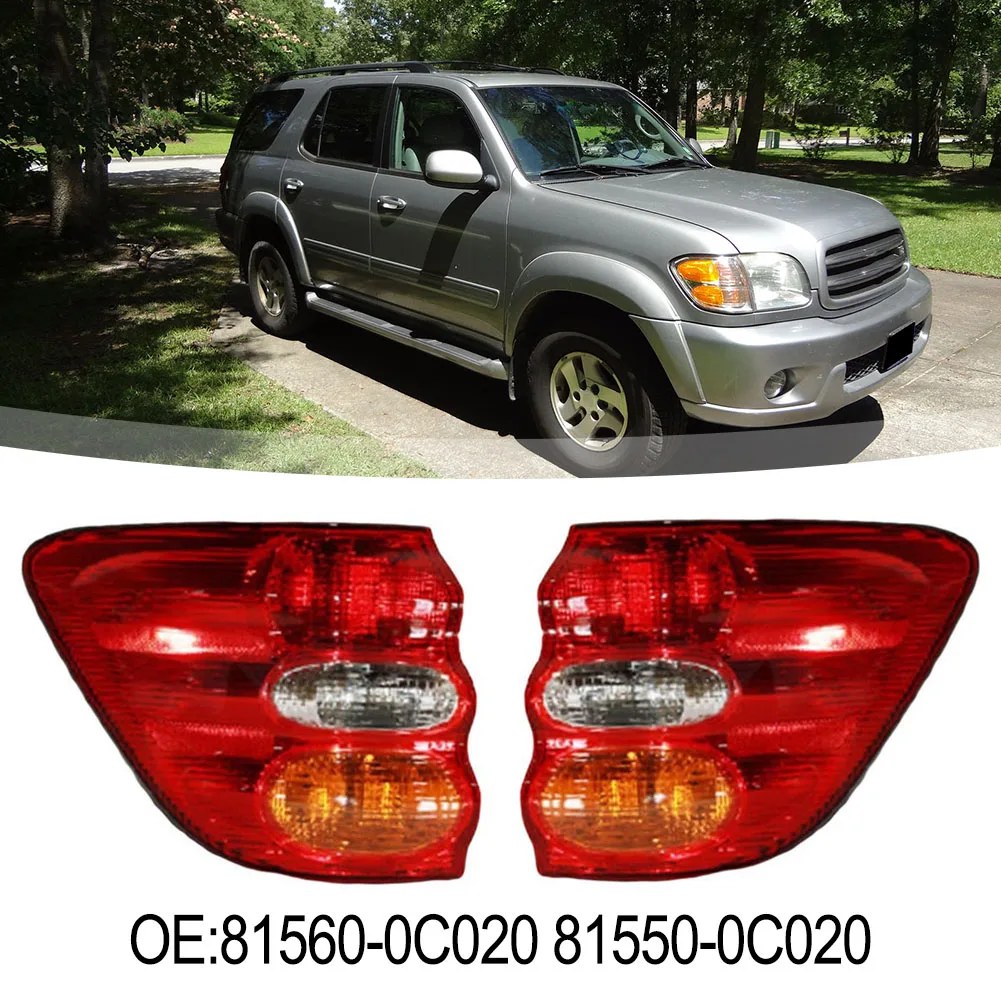Car Rear Light Taillight Red Replacement Parts 815500C020 / 815600C020 For Sequoia 2000-2003 Car Lights Accessories
Car Rear Light Taillight Red Replacement Parts 815500C020 / 815600C020 For Sequoia 2000-2003 Car Lights Accessories