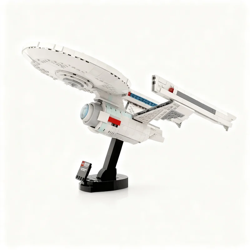1043PCS MOC Space Exploration Uss Enterprise Ncc Consititution Class Refit Midi Scale Star Treken Series Model DIY Assembly Gift
1043PCS MOC Space Exploration Uss Enterprise Ncc Consititution Class Refit Midi Scale Star Treken Series Model DIY Assembly Gift
