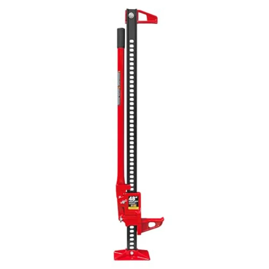 Домкрат TR6501B 48-дюймовый с храповым механизмом для бездорожья и фермерских работ, 3 тонны (6000 фунтов), красный
Домкрат TR6501B 48-дюймовый с храповым механизмом для бездорожья и фермерских работ, 3 тонны (6000 фунтов), красный