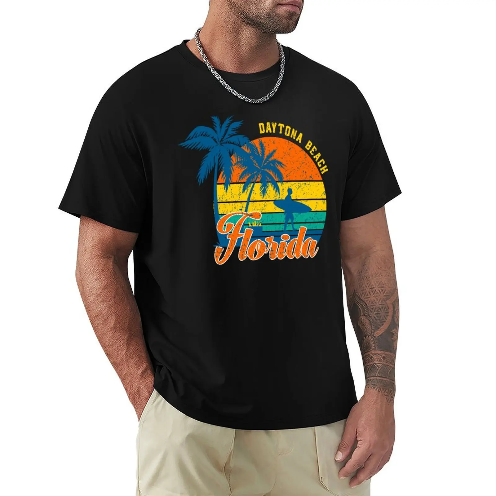 Daytona Beach Retro Sunset Florida T-Shirt essential t shirt kawaii clothes graphic t shirt vintage mens t shirts pack
Daytona Beach Retro Sunset Florida T-Shirt essential t shirt kawaii clothes graphic t shirt vintage mens t shirts pack