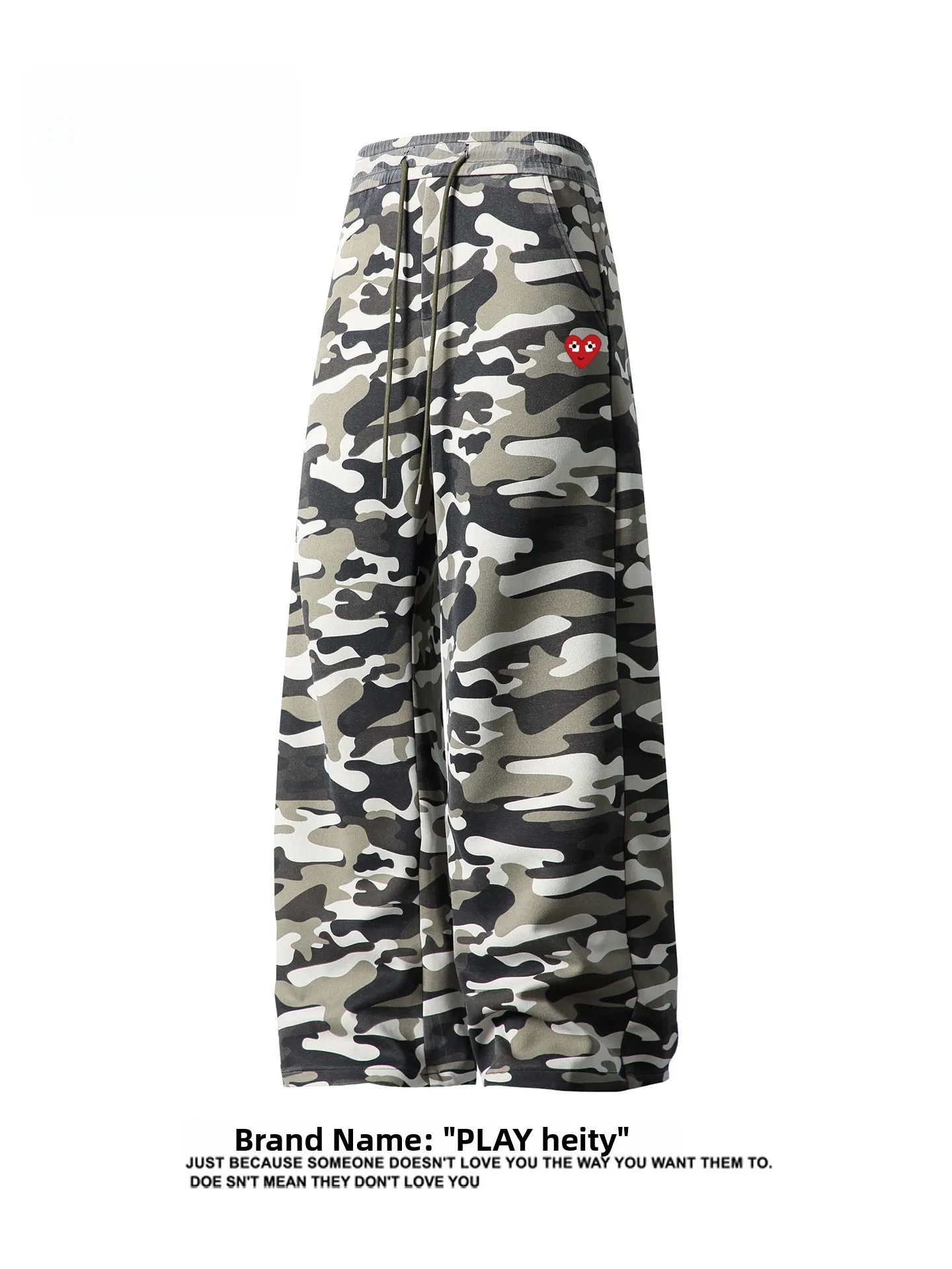 High Waist Straight Leg Slimming Casual Pants Unisex Loose Fit All-Match Camouflage Long Trousers Fashionable Streetwear
High Waist Straight Leg Slimming Casual Pants Unisex Loose Fit All-Match Camouflage Long Trousers Fashionable Streetwear