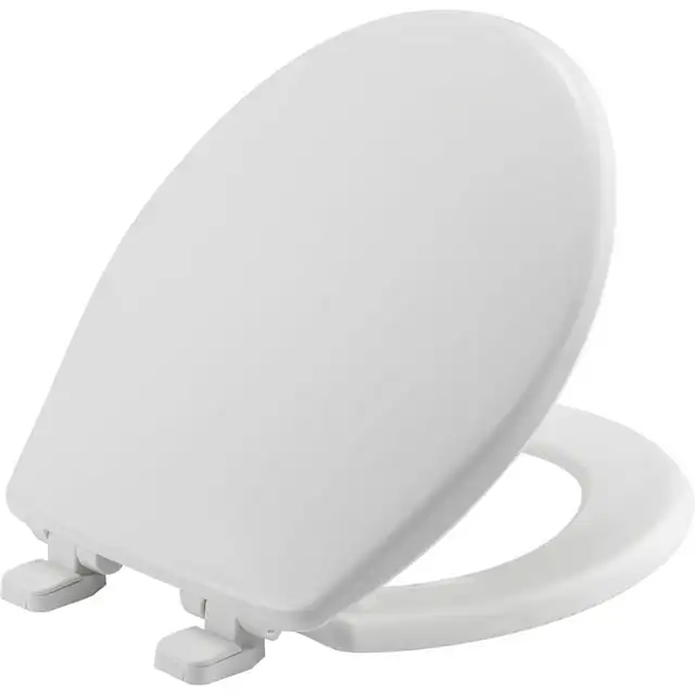 Mayfair Asiento de Inodoro de пластмассовый Круглый с Cierre Lento caswellTM en Color Blanco Que Nunca Se Suelta
Mayfair Asiento de Inodoro de пластмассовый Круглый с Cierre Lento caswellTM en Color Blanco Que Nunca Se Suelta