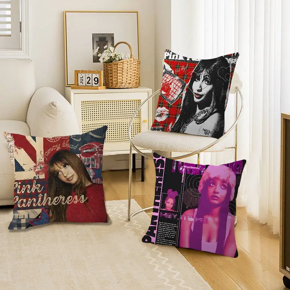 Singer P-Pinkpantheress Pillow Cover Design Cushion Cover Decor Holiday Decorati
Singer P-Pinkpantheress Pillow Cover Design Cushion Cover Decor Holiday Decorati
