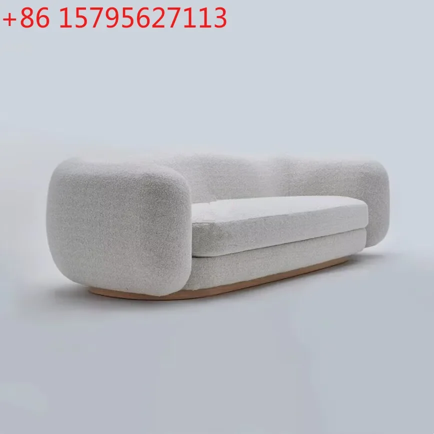 Nordic Modern Designer Hotel Italian Minimalist Lamb Fleece Sofa
Nordic Modern Designer Hotel Italian Minimalist Lamb Fleece Sofa