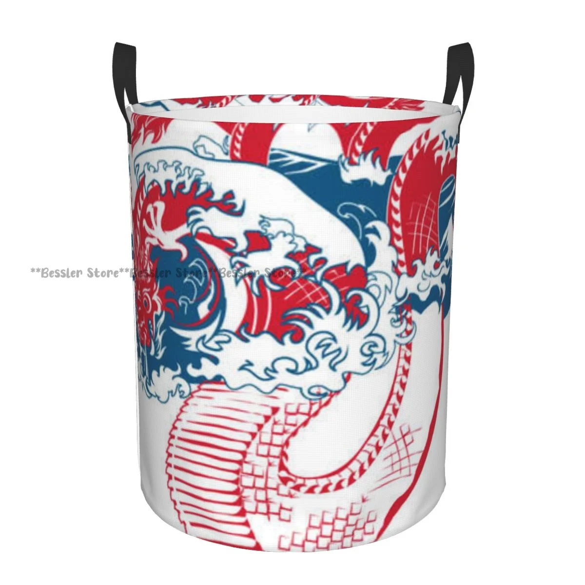 Laundry Basket Sea Dragon Round Storage Bin Collapsible Hamper Clothes Bucket Organizer
Laundry Basket Sea Dragon Round Storage Bin Collapsible Hamper Clothes Bucket Organizer