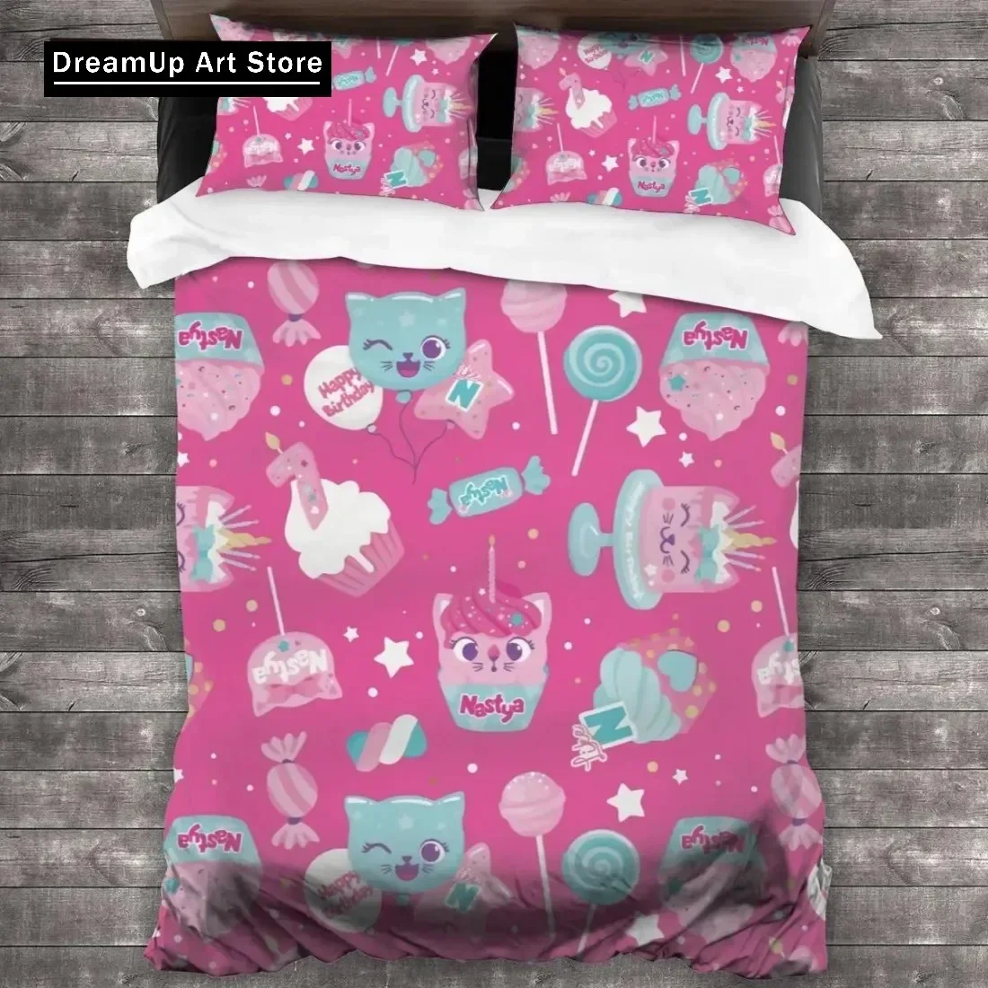 3D Print Like Nastya Bedding Set Duvet Cover Bed Set Quilt Cover Twin Single Queen King Size Boys Adult Home Textile Decor
3D Print Like Nastya Bedding Set Duvet Cover Bed Set Quilt Cover Twin Single Queen King Size Boys Adult Home Textile Decor