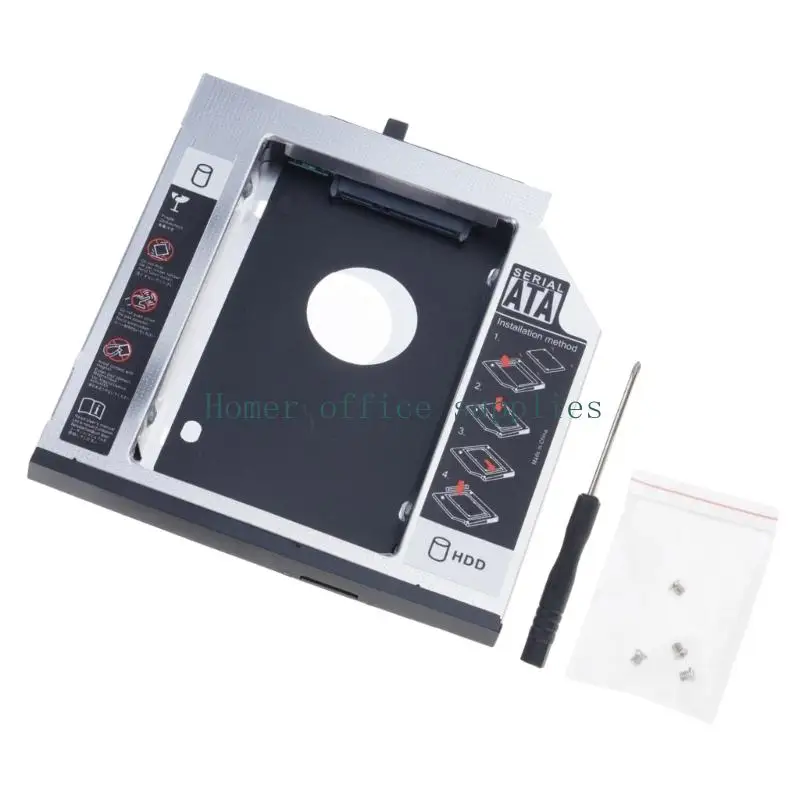 K43B 9.5mm 2nd SSD Hard Drive Caddy Adapter Tray Enclosure for ThinkpadT420
K43B 9.5mm 2nd SSD Hard Drive Caddy Adapter Tray Enclosure for ThinkpadT420