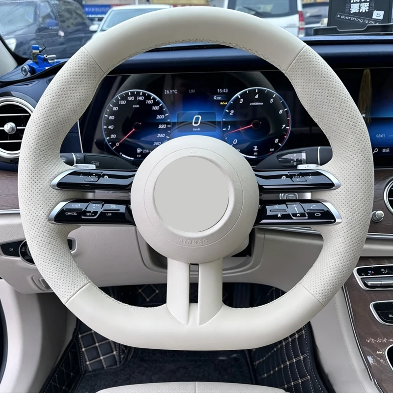 Чехол для руля из кожи ручной работы для Mercedes-Benz AMG GT A35 A45 A45S C43 CLS53 E53 E63 EQE 43 53 SL43 SL55 SL63
Чехол для руля из кожи ручной работы для Mercedes-Benz AMG GT A35 A45 A45S C43 CLS53 E53 E63 EQE 43 53 SL43 SL55 SL63