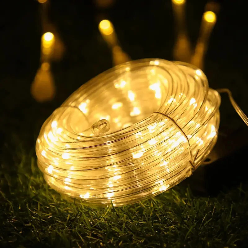 Solar Tube Lamp 8 Lighting Modes Outdoor LED Copper Wire Lamp For Gardens Parties Christmas Thanksgiving Festivals Decoration
Solar Tube Lamp 8 Lighting Modes Outdoor LED Copper Wire Lamp For Gardens Parties Christmas Thanksgiving Festivals Decoration
