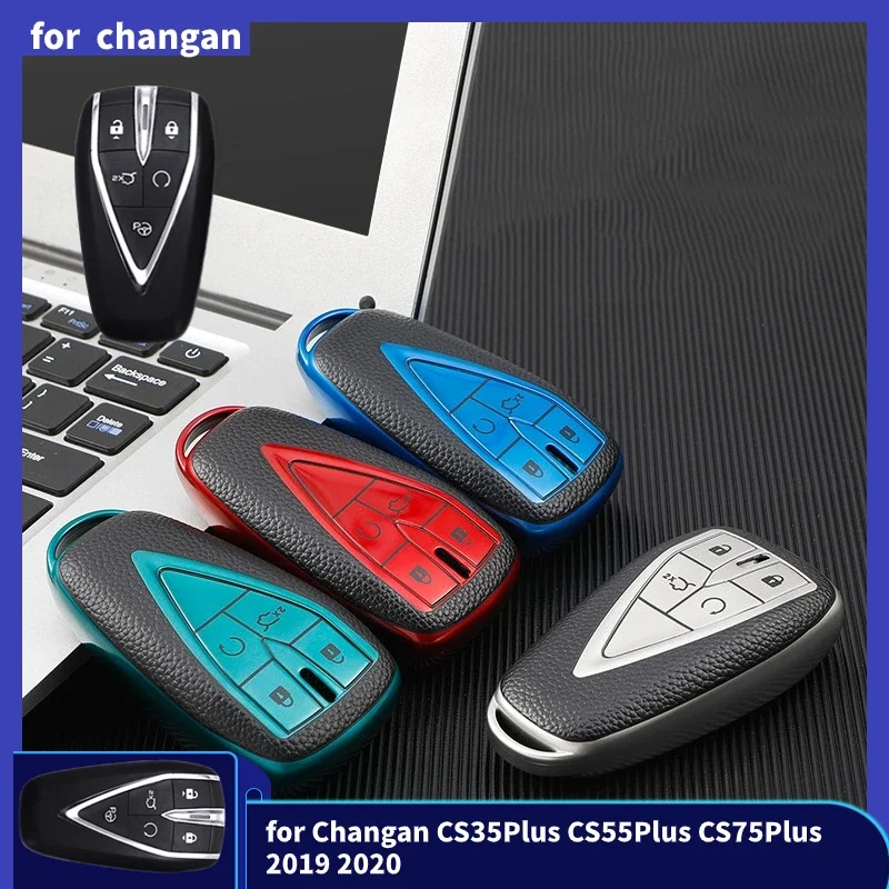 Soft TPU Car Remote Key Case Cover For Changan CS35Plus CS55Plus CS75Plus 2019 2020 4 5 Buttons Protective Shell Fob Accessories
Soft TPU Car Remote Key Case Cover For Changan CS35Plus CS55Plus CS75Plus 2019 2020 4 5 Buttons Protective Shell Fob Accessories