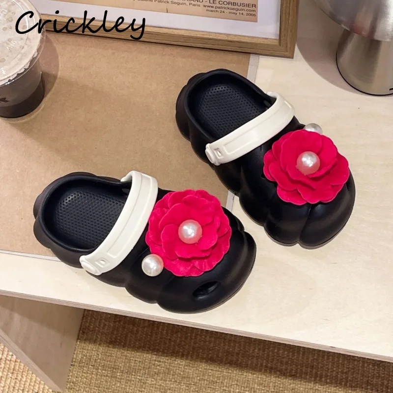 Детские летние тапочки-сабо для девочек с 3D-цветами, из ЭВА, водонепроницаемые, мягкая подошва, для пляжа и сада
Детские летние тапочки-сабо для девочек с 3D-цветами, из ЭВА, водонепроницаемые, мягкая подошва, для пляжа и сада