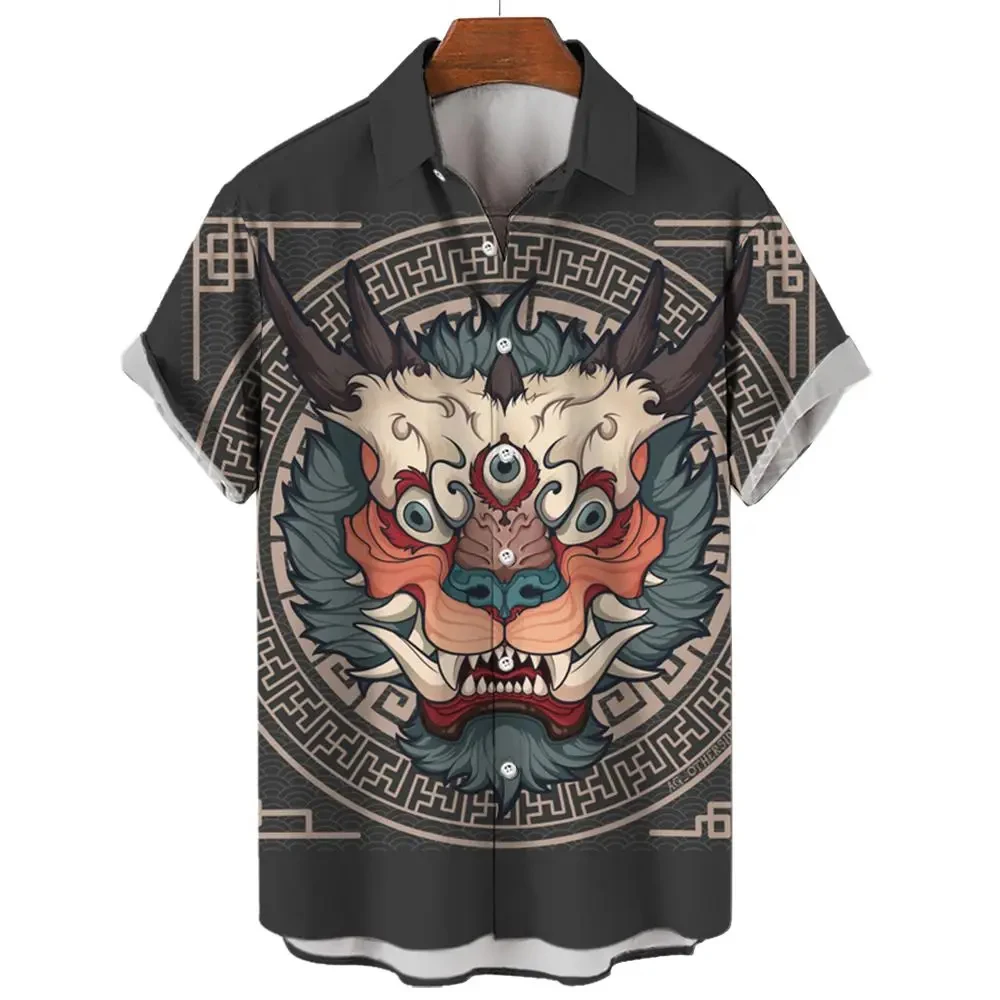 Samurai 3D Printed High Quality Shirt Man/Women Casual Fashion Short Sleeves Shirts Button Lapel Tops Oversized Unisex Clothing
Samurai 3D Printed High Quality Shirt Man/Women Casual Fashion Short Sleeves Shirts Button Lapel Tops Oversized Unisex Clothing