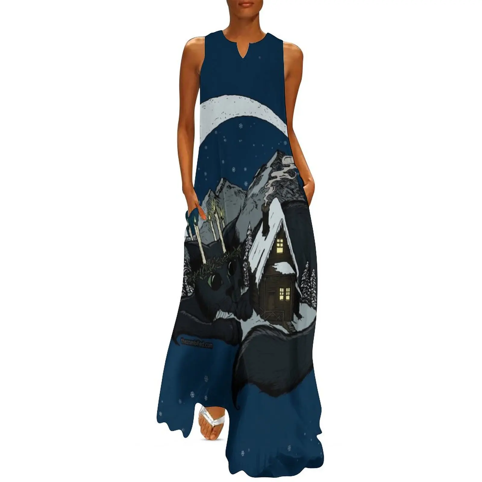 Yule Cat Jólaktturinn by The Zombified Long Dress Party dresses summer women's suit
Yule Cat Jólaktturinn by The Zombified Long Dress Party dresses summer women's suit