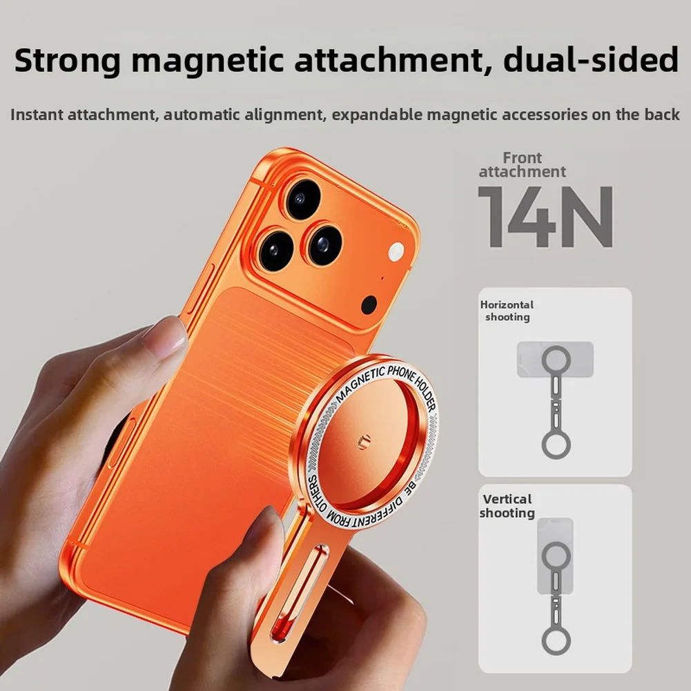 Magnetic Phone Stand with 360 Degree Adjustment Aluminum For Alloy Construction Compact Portable Design for For All Smartphones
Magnetic Phone Stand with 360 Degree Adjustment Aluminum For Alloy Construction Compact Portable Design for For All Smartphones