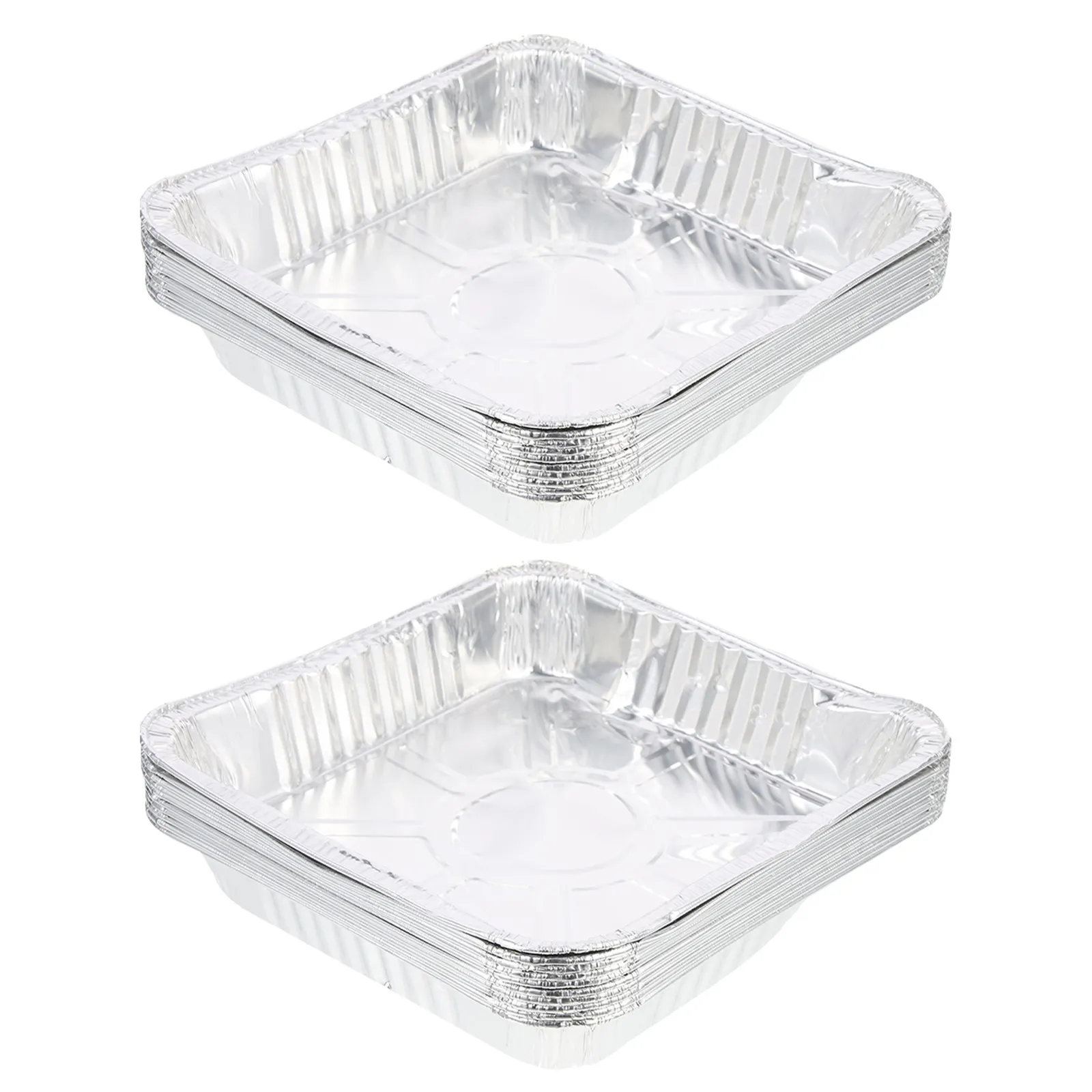 20Pcs Aluminum Foil Pans 1440ml Square Baking Trays for Cake Bread Food Containers Air Fryer Oven Grill Aluminium Foil Trays
20Pcs Aluminum Foil Pans 1440ml Square Baking Trays for Cake Bread Food Containers Air Fryer Oven Grill Aluminium Foil Trays