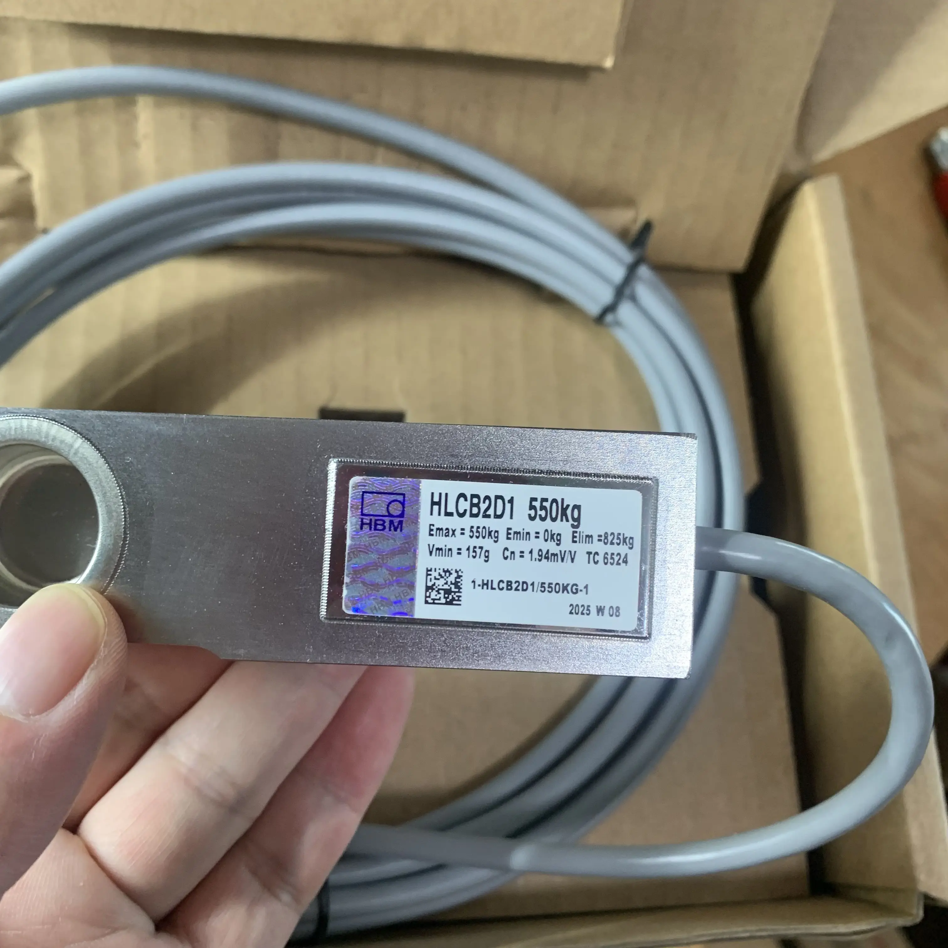 HLCB2D1-550KG Load Cell Stainless Steel For Batching Scale
HLCB2D1-550KG Load Cell Stainless Steel For Batching Scale