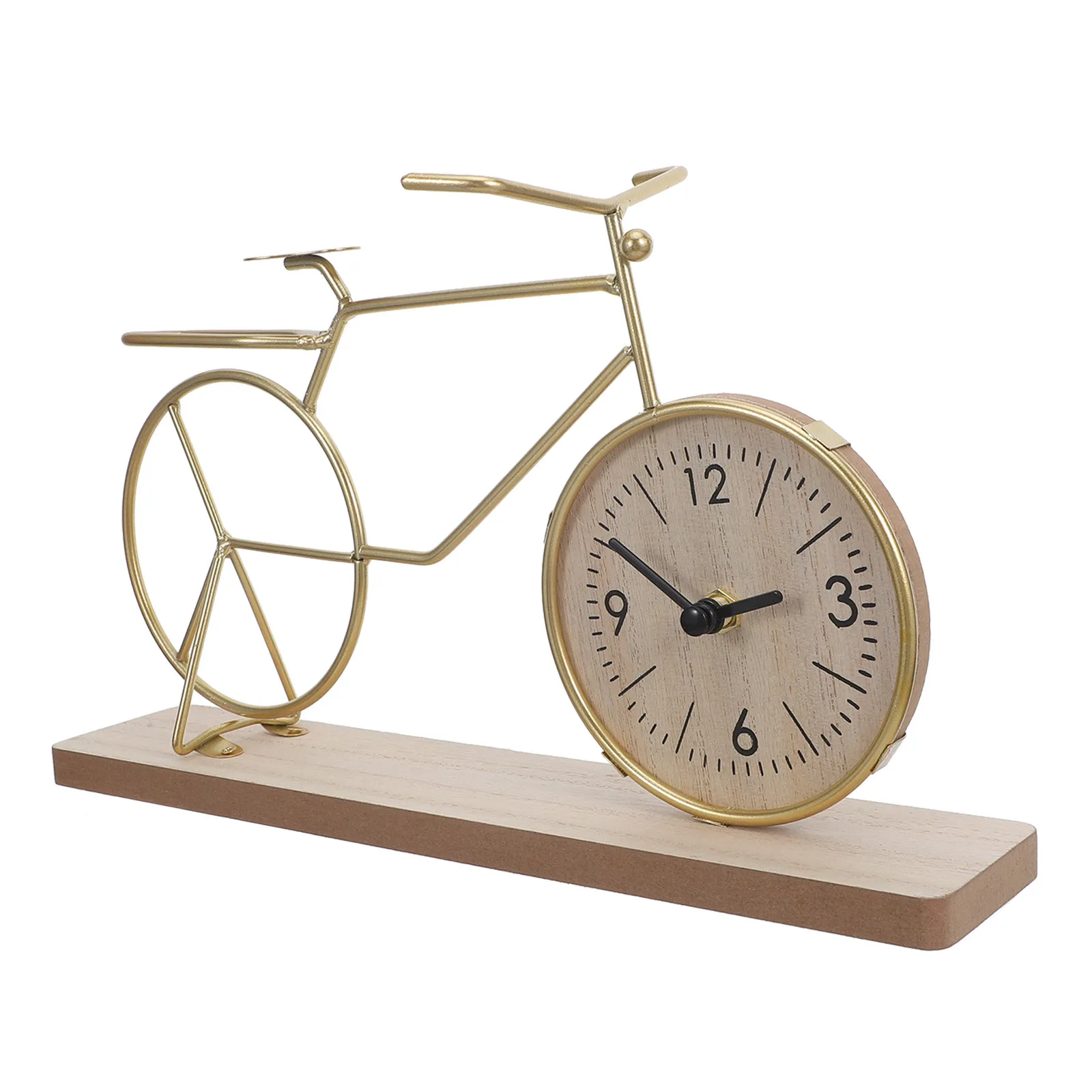 Vintage Bicycle Desk Clock Metal Bike Shaped Retro Decorative Table Clock for Living Room Office Shelf Industrial Style Home
Vintage Bicycle Desk Clock Metal Bike Shaped Retro Decorative Table Clock for Living Room Office Shelf Industrial Style Home