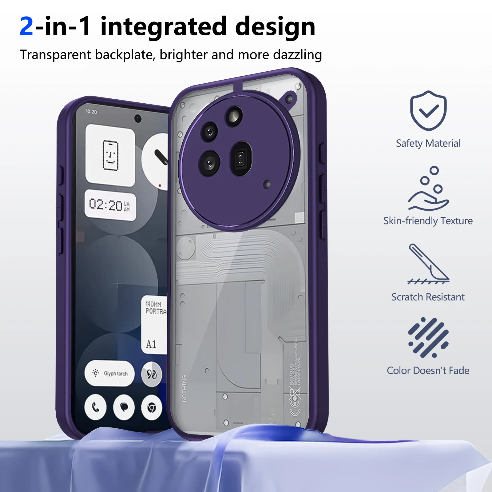 Case For Nothing CMF Phone 1 2 2a 3 3a Pro Plus Lens Protection Soft Matte TPU Hard PC Transparent Backplate Hybrid Grip Cover
Case For Nothing CMF Phone 1 2 2a 3 3a Pro Plus Lens Protection Soft Matte TPU Hard PC Transparent Backplate Hybrid Grip Cover
