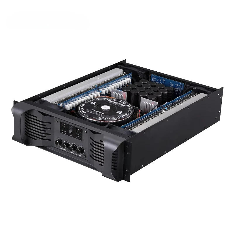 KB1200D 4*1000w 3U Professional Power Amplifier 2Ch Class H High Powerful Sanway Power Amplifier 
KB1200D 4*1000w 3U Professional Power Amplifier 2Ch Class H High Powerful Sanway Power Amplifier