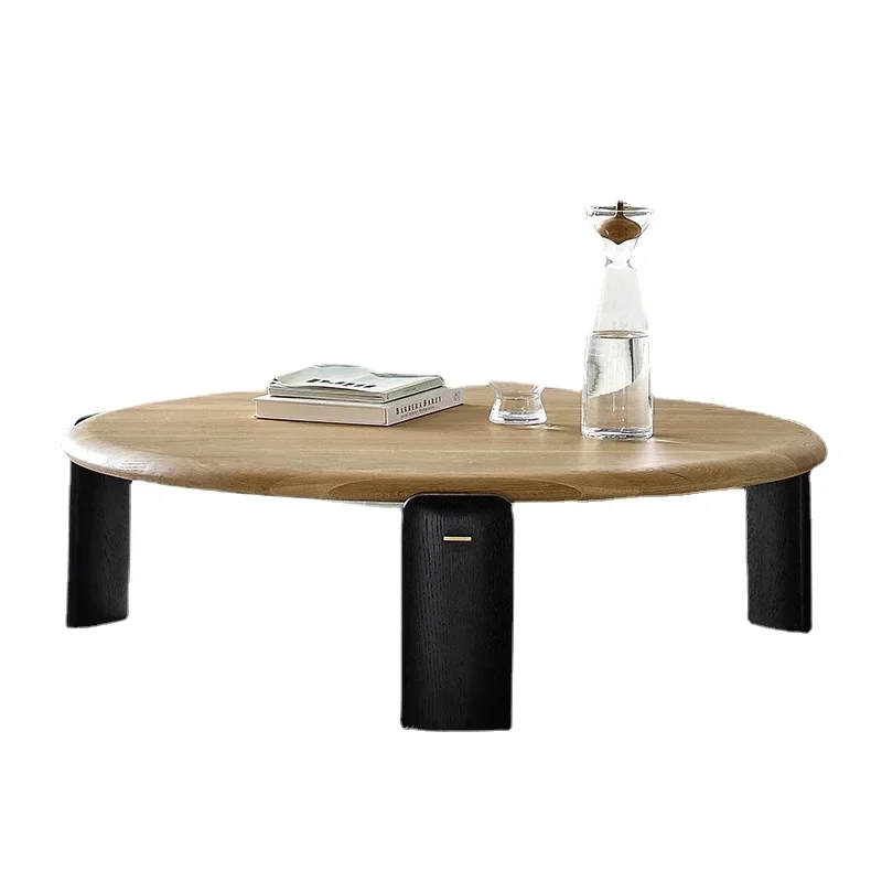 lmm all solid wood round coffee table Italian simple modern oak round table P
lmm all solid wood round coffee table Italian simple modern oak round table P