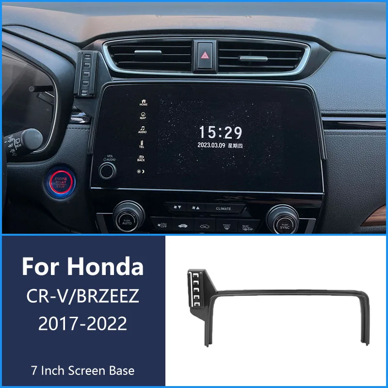 Для Honda CR-V Brzeez 2017-2022 автомобильный телефон беспроводное зарядное устройство кронштейн навигационный держатель 7-дюймовый экран база 360 ° Вращающийся кронштейн
Для Honda CR-V Brzeez 2017-2022 автомобильный телефон беспроводное зарядное устройство кронштейн навигационный держатель 7-дюймовый экран база 360 ° Вращающийся кронштейн