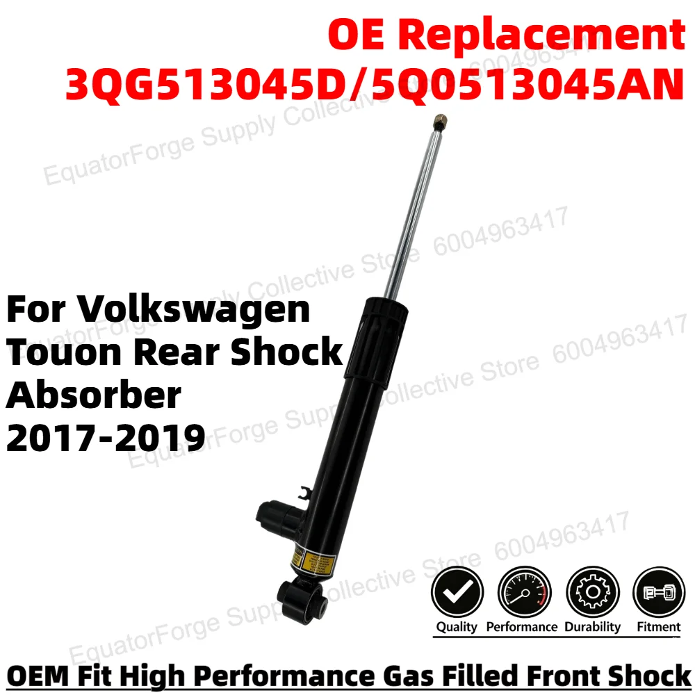 Direct Fit High Stability Premium Reliable Rear Shock Absorber for Volkswagen Touon OE Number 3QG513045D/5Q0513045AN
Direct Fit High Stability Premium Reliable Rear Shock Absorber for Volkswagen Touon OE Number 3QG513045D/5Q0513045AN