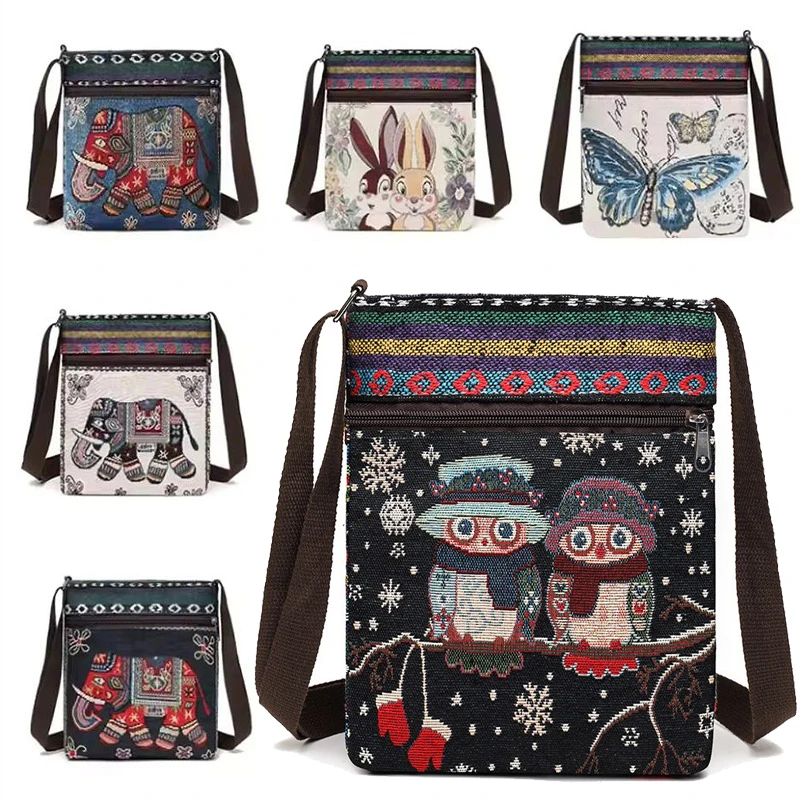 Women Crossbody Shoulder Bag Phone Purse Handbag Pouch Ethnic Style Embroidered Messenger Bag Retro Travel Outdoor Canvas Totes
Women Crossbody Shoulder Bag Phone Purse Handbag Pouch Ethnic Style Embroidered Messenger Bag Retro Travel Outdoor Canvas Totes