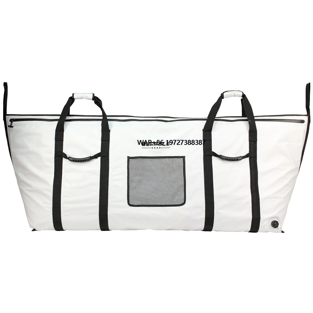 Gear PVC Insulated 120L 72in Leakproof Fish Cooler Bag with Ice Preservation Portable for Fishing
Gear PVC Insulated 120L 72in Leakproof Fish Cooler Bag with Ice Preservation Portable for Fishing