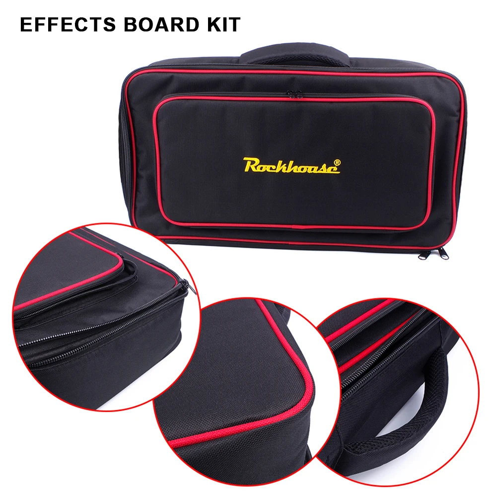 Effects Board Carry Case Large Capacity Guitar Pedal Board Bag Anti-Skid Handle Pedalboard Carrying Bag 600D Oxford Cloth Zipper
Effects Board Carry Case Large Capacity Guitar Pedal Board Bag Anti-Skid Handle Pedalboard Carrying Bag 600D Oxford Cloth Zipper